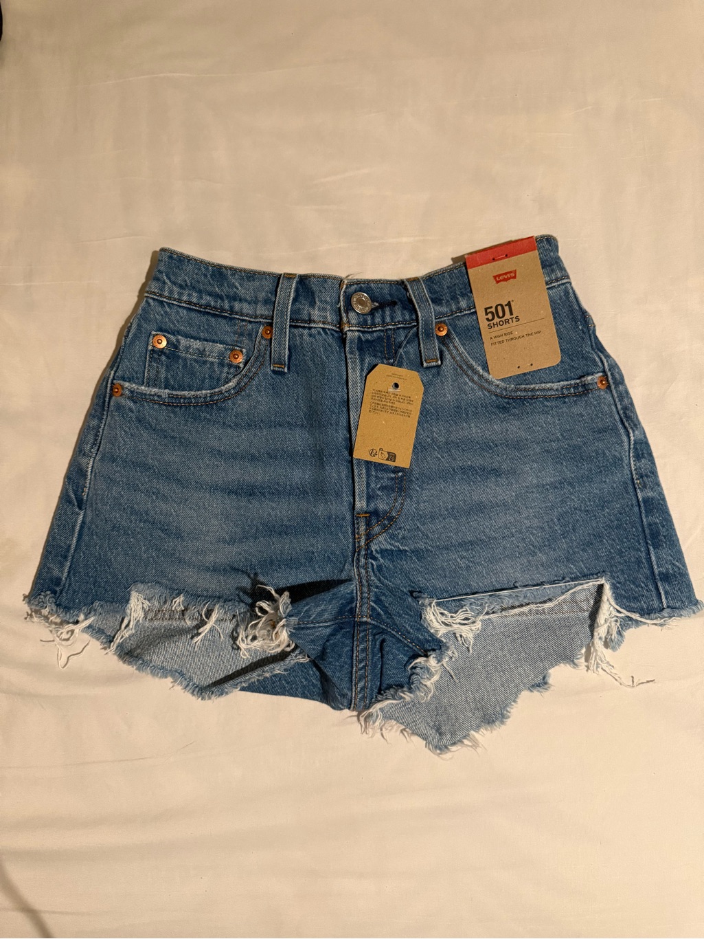 Brand New Womens 501 Shorts